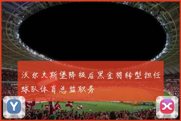 沃尔夫斯堡降级后黑金将转型担任球队体育总监职务
